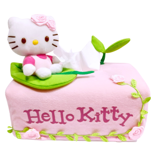 Hello Kitty Rose Tissue Box Cover
