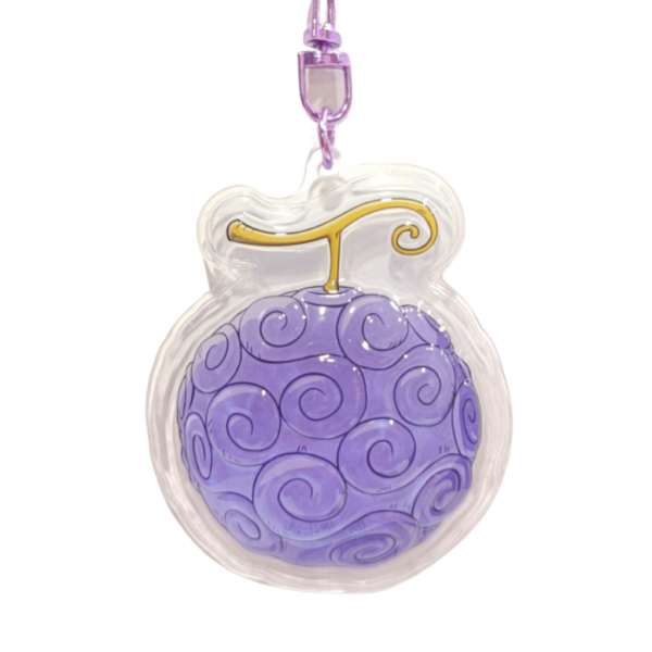 One Piece Devil Fruit Key Ring (Gum-Gum Fruit)