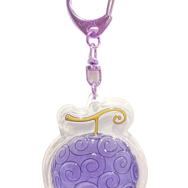 One Piece Devil Fruit Key Ring (Gum-Gum Fruit)