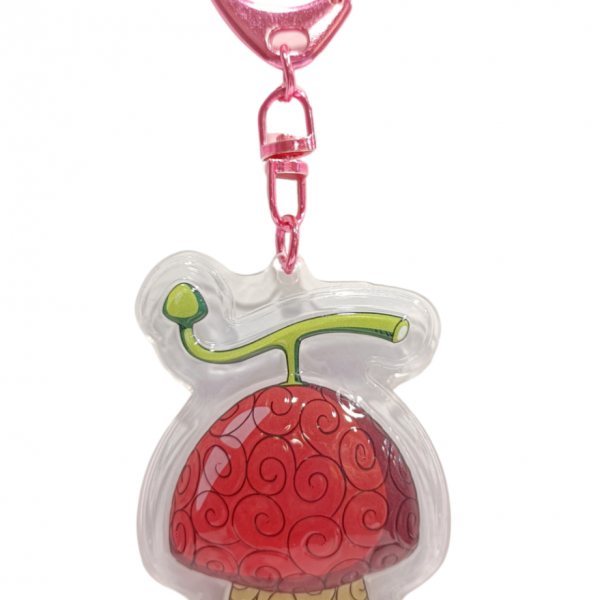 One Piece Devil Fruit Key Ring (Human-Human Fruit)